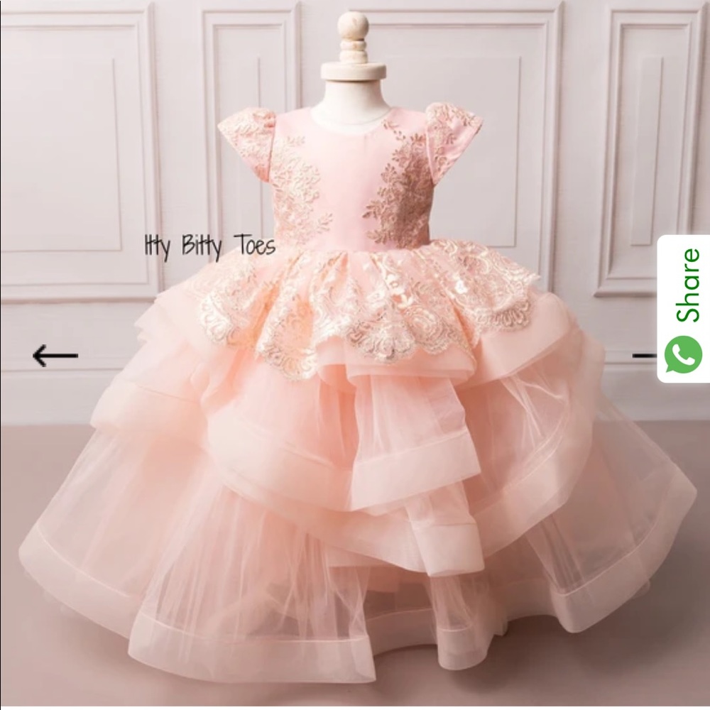 One dress blush color